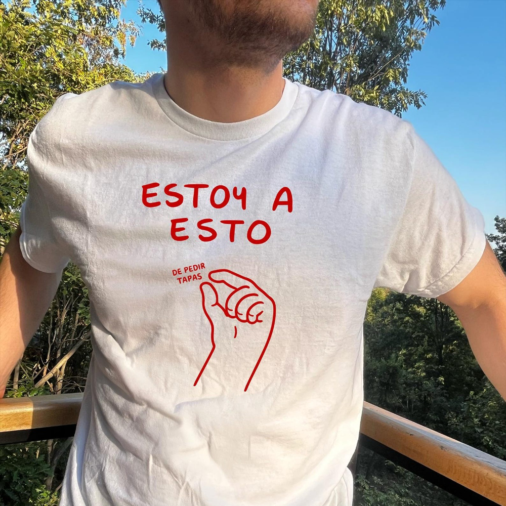Summer Clothing In Spanish - Funny Spanish Tapas Men Women Cotton