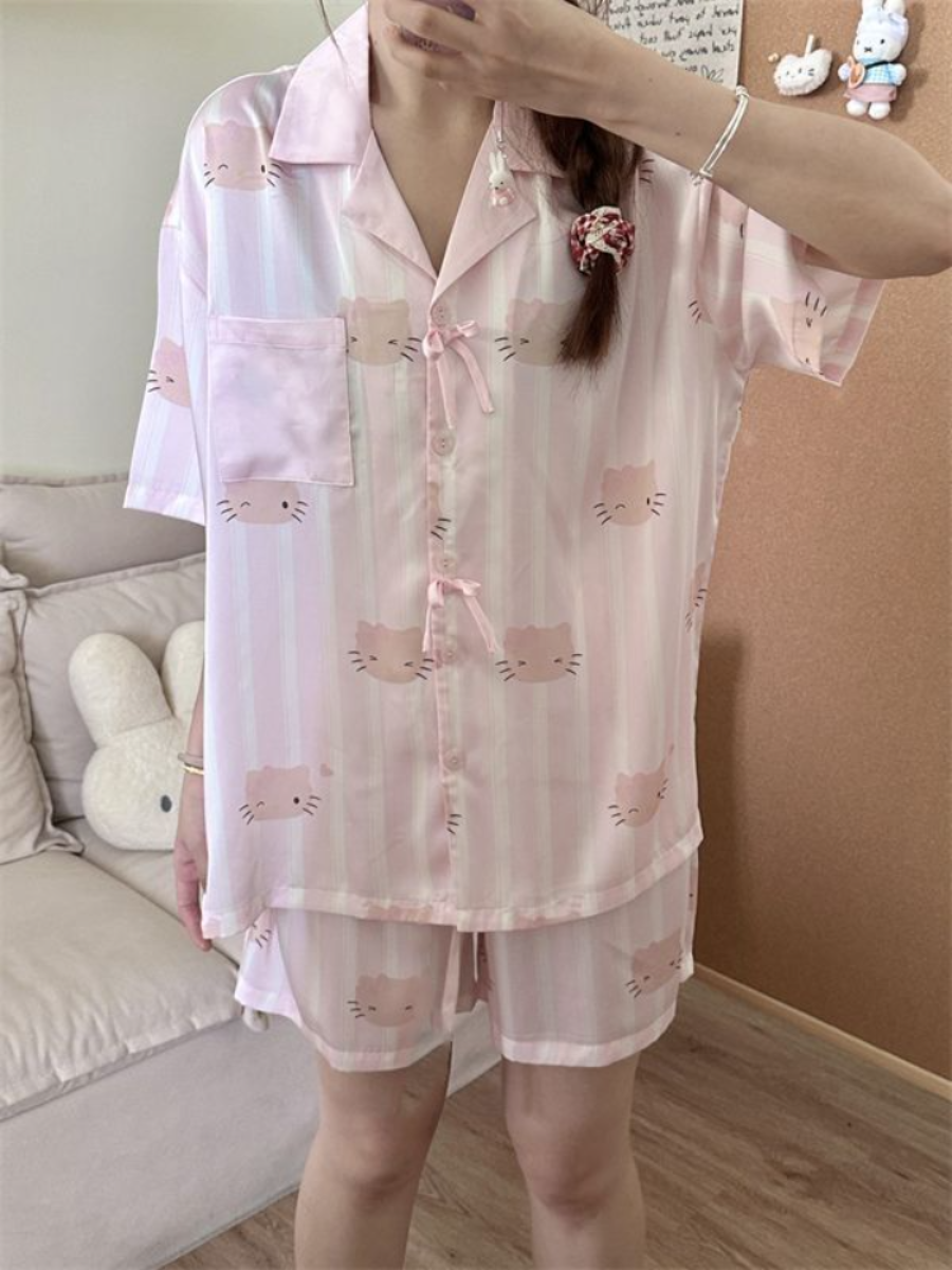 Summer Clothing Cheap - Sanrio Hello Kitty Pajamas Women's Shorts