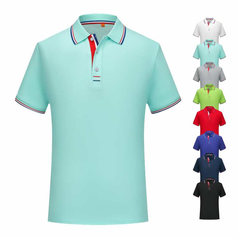 Summer Clothing Colors - Polo Shirts Casual Solid Color New