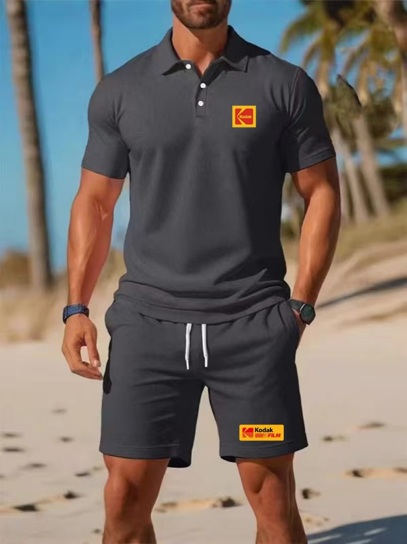 Summer Outdoor Clothing - Kodak's new summer men's POLO shirt