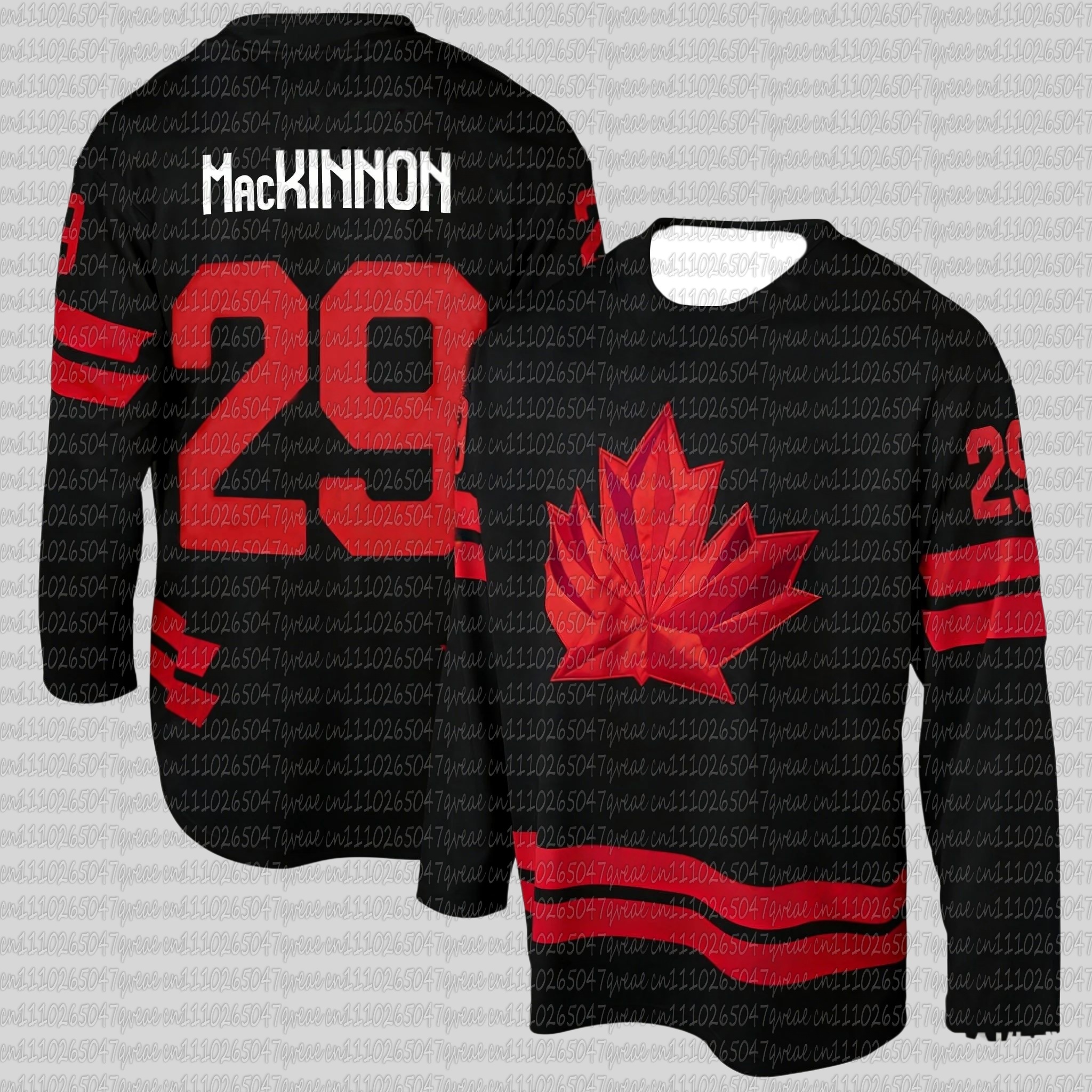 Canadian Hockey Theme Men's Lo - Summer Clothing Long Sleeve avis et prix