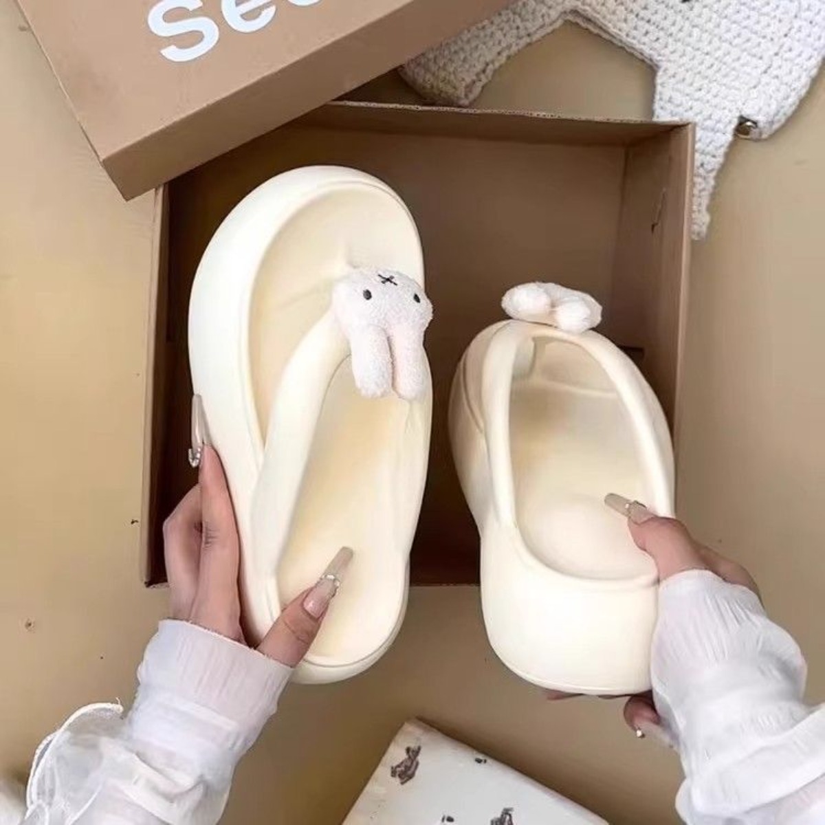 Kawaii Miffy EVA Flip-flops Cu - Summer Away Clothing avis et prix