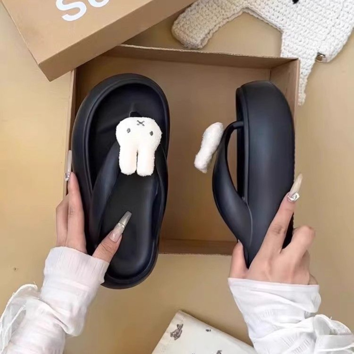 Kawaii Miffy EVA Flip-flops Cu - Summer Away Clothing avis et prix