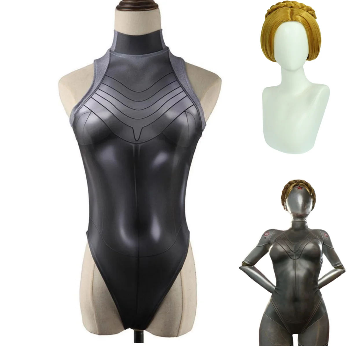 Robot Twins Cosplay Costume fo - Summer Alt Clothing avis et prix