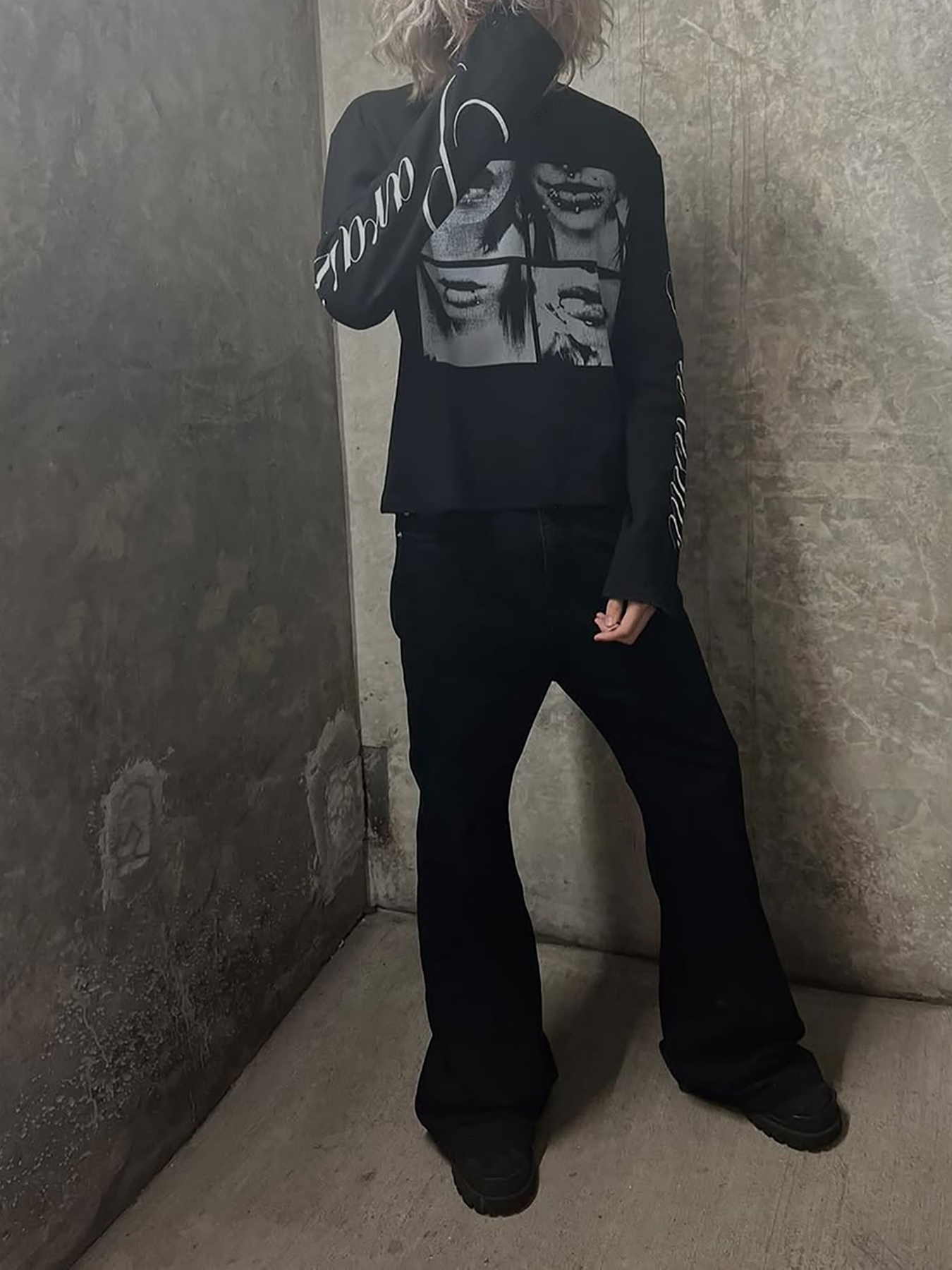 Dark Style Street Punk Unisex  - Summer Clothing Long Sleeve avis et prix