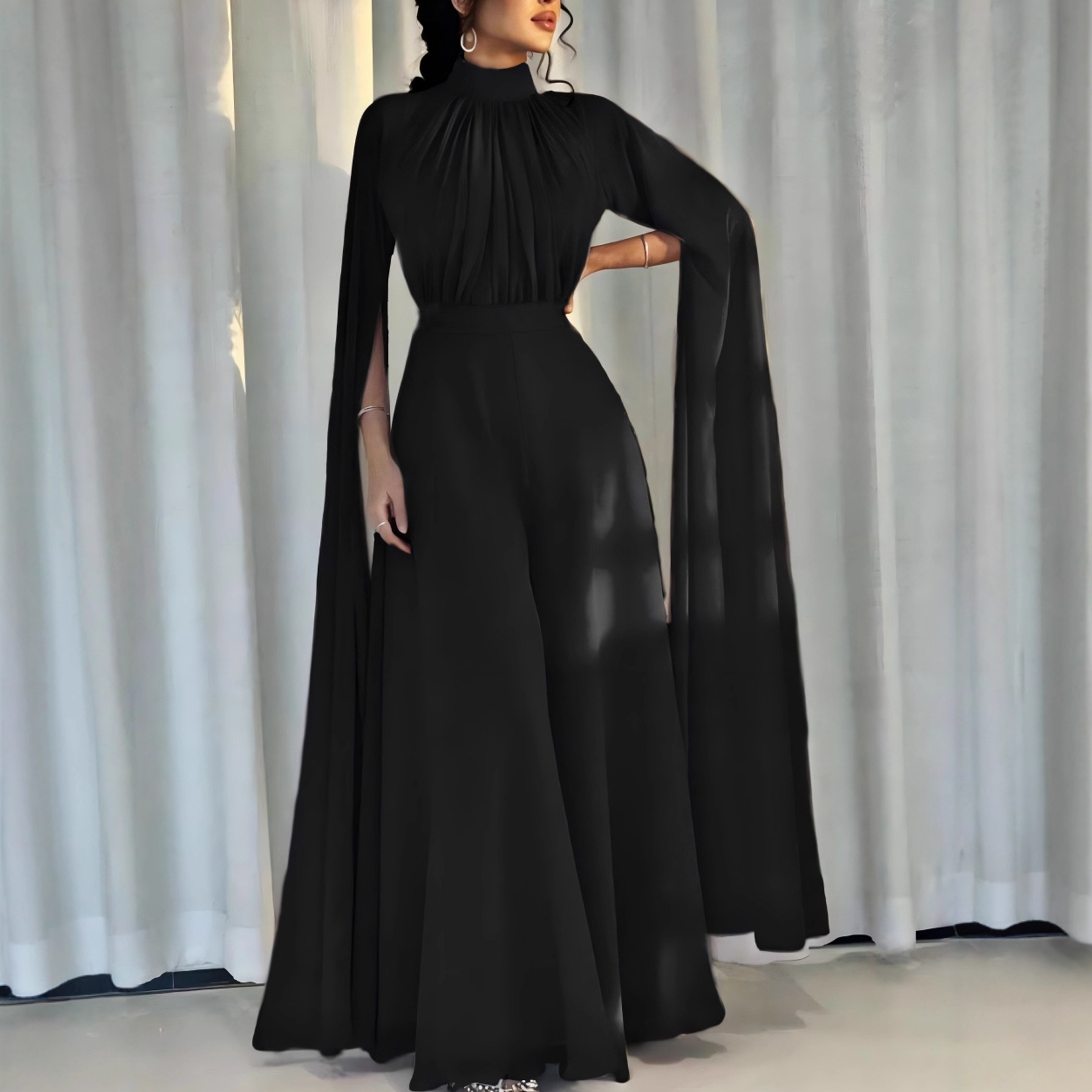 2026 Summer New High Neck Long - Summer Clothing Colors avis et prix