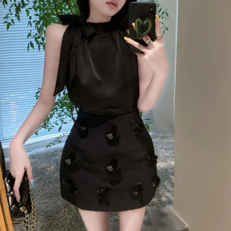 Sexy Women's Two Skirt Piece S - Summer Clothing Cheap avis et prix