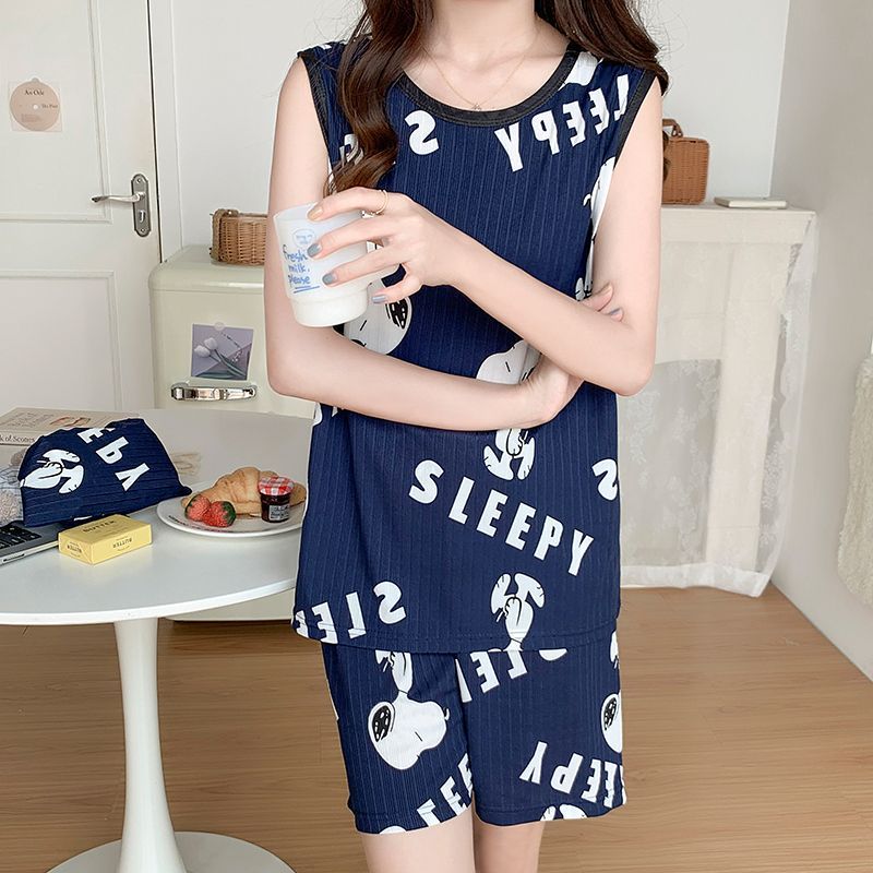 Cartoon Snoopy Summer Pajama S - Summer Away Clothing avis et prix