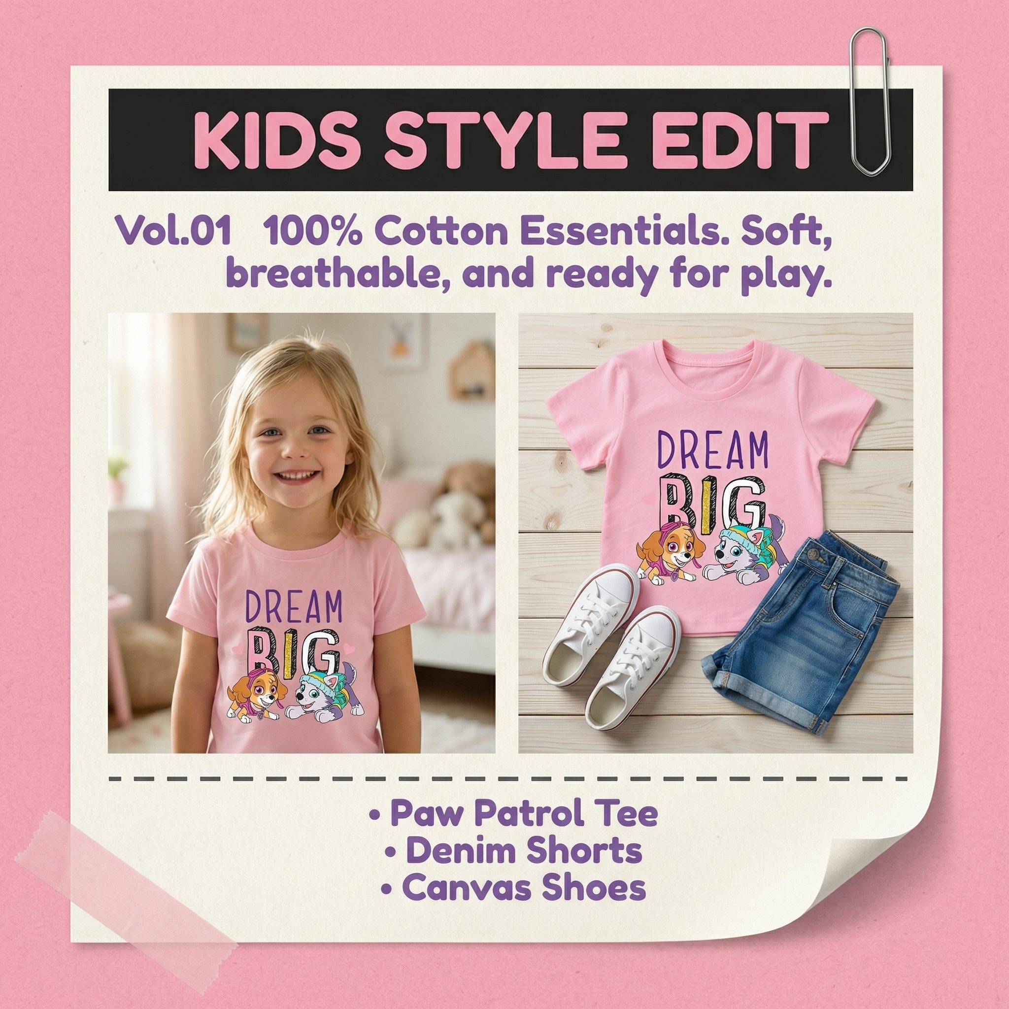Paw Patrol Skye and Everest Gr - Summer Everest Clothing avis et prix