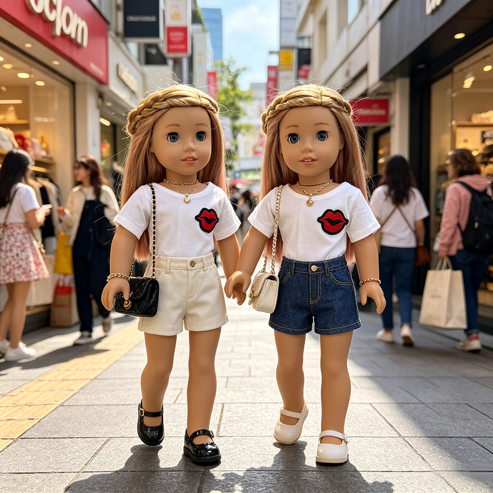18 Inch Doll Girl Gentle and S - Summer Away Clothing avis et prix