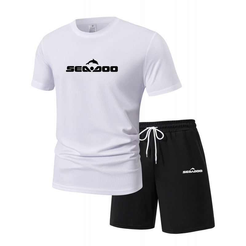 Sea Doo Seadoo Moto Printed Me - Summer Clothing Sets Men avis et prix