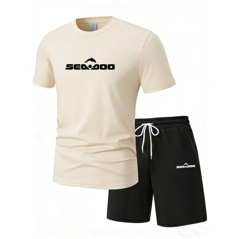 Sea Doo Seadoo Moto Printed Me - Summer Clothing Sets Men avis et prix