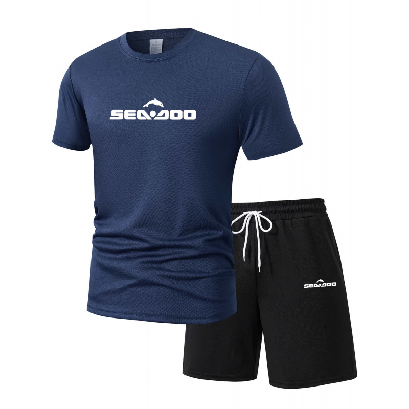 Sea Doo Seadoo Moto Printed Me - Summer Clothing Sets Men avis et prix