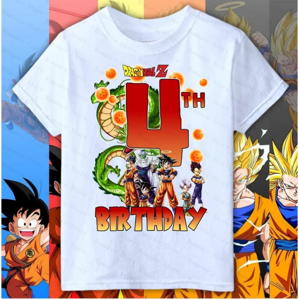 2026 Summer Dragon Ball BIRTHD - Summer 2026 Kids Clothing avis et prix