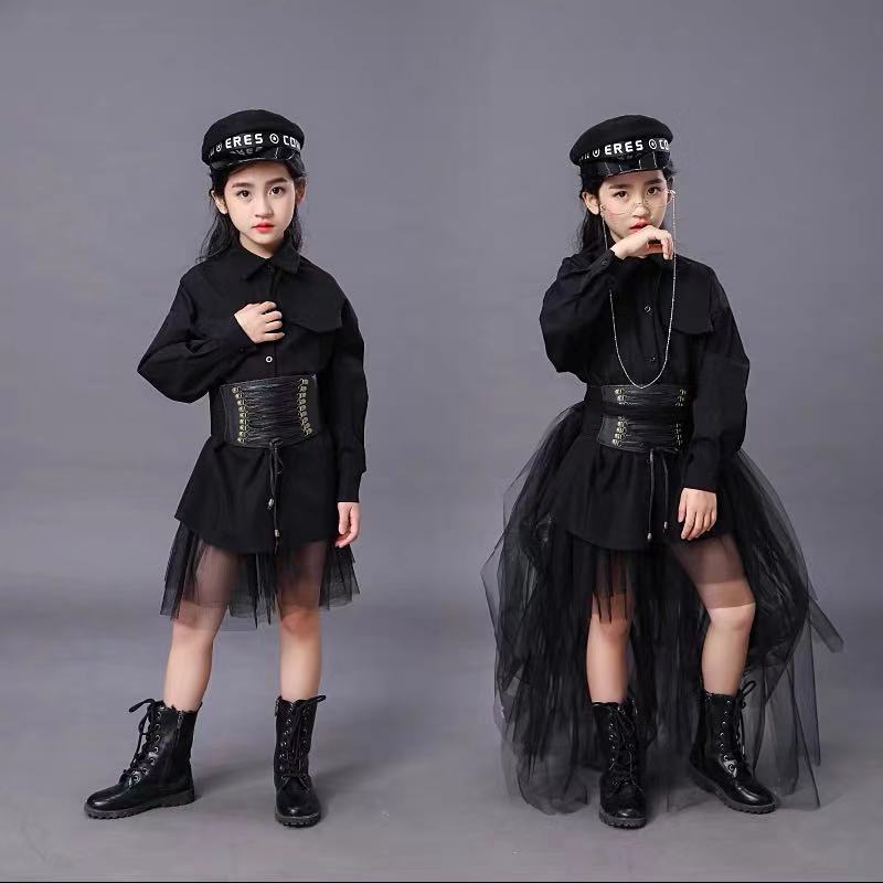 Children's Black Suit Girls Mo - Summer Clothing For Girls avis et prix