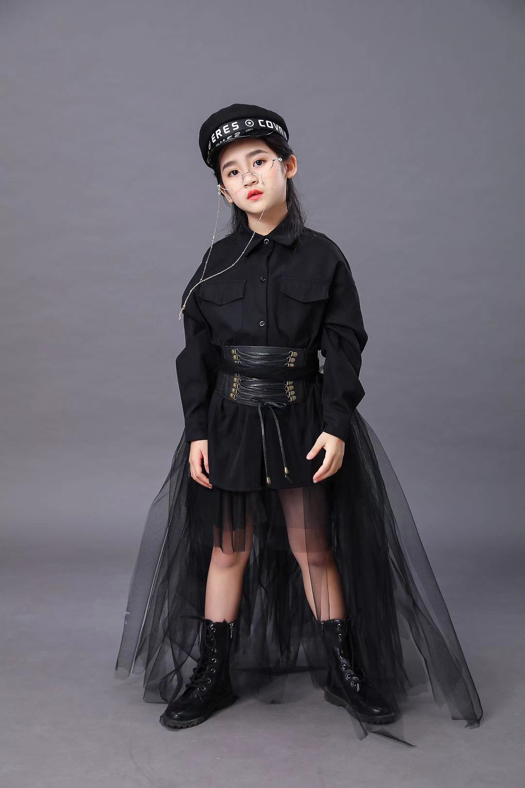 Children's Black Suit Girls Mo - Summer Clothing For Girls avis et prix