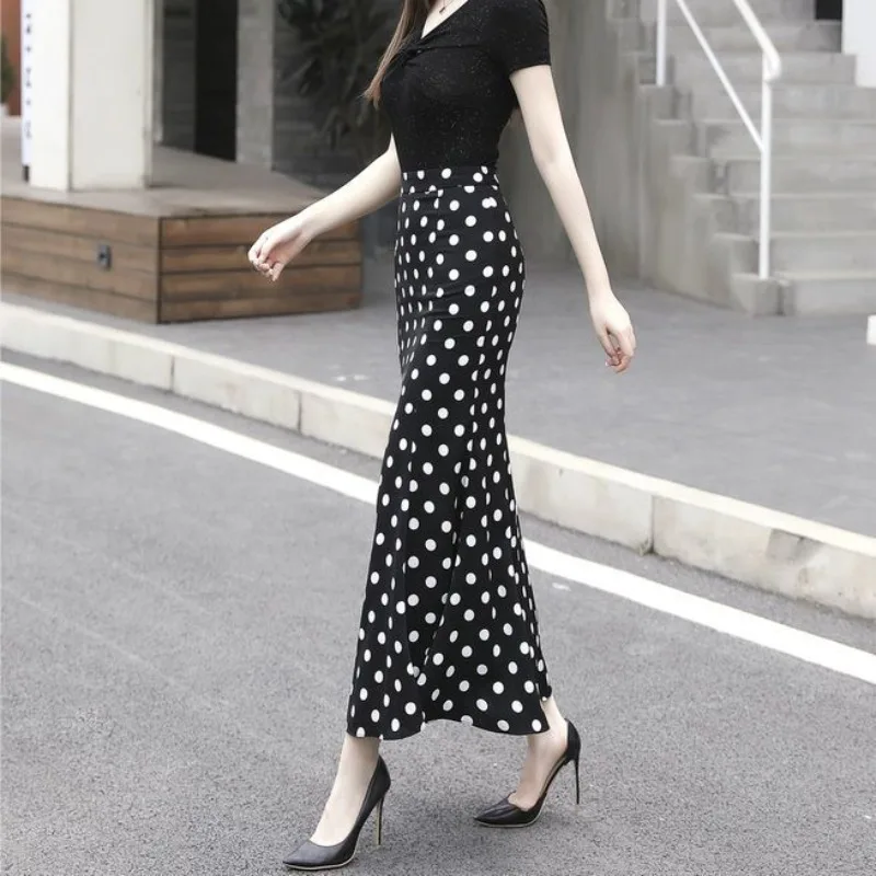 Female Skirts Maxi Black High  - Summer Clothing Cheap avis et prix