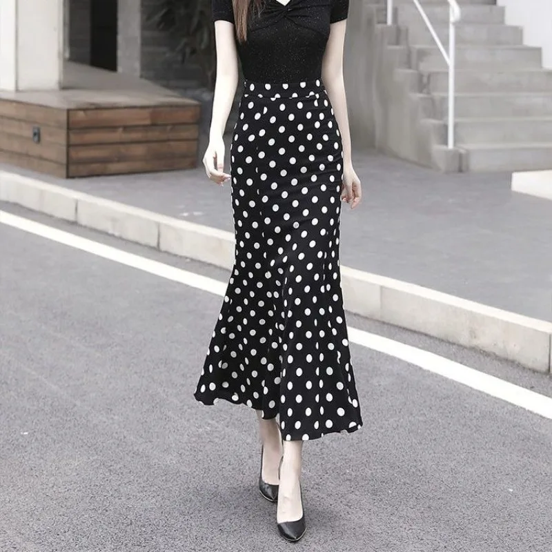 Female Skirts Maxi Black High  - Summer Clothing Cheap avis et prix