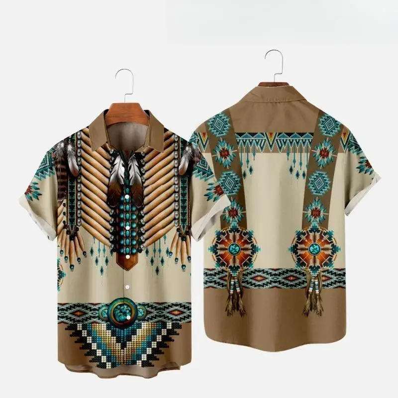 Indian Ethnic Style 3D Print B - Indian Summer Vintage Clothing avis et prix