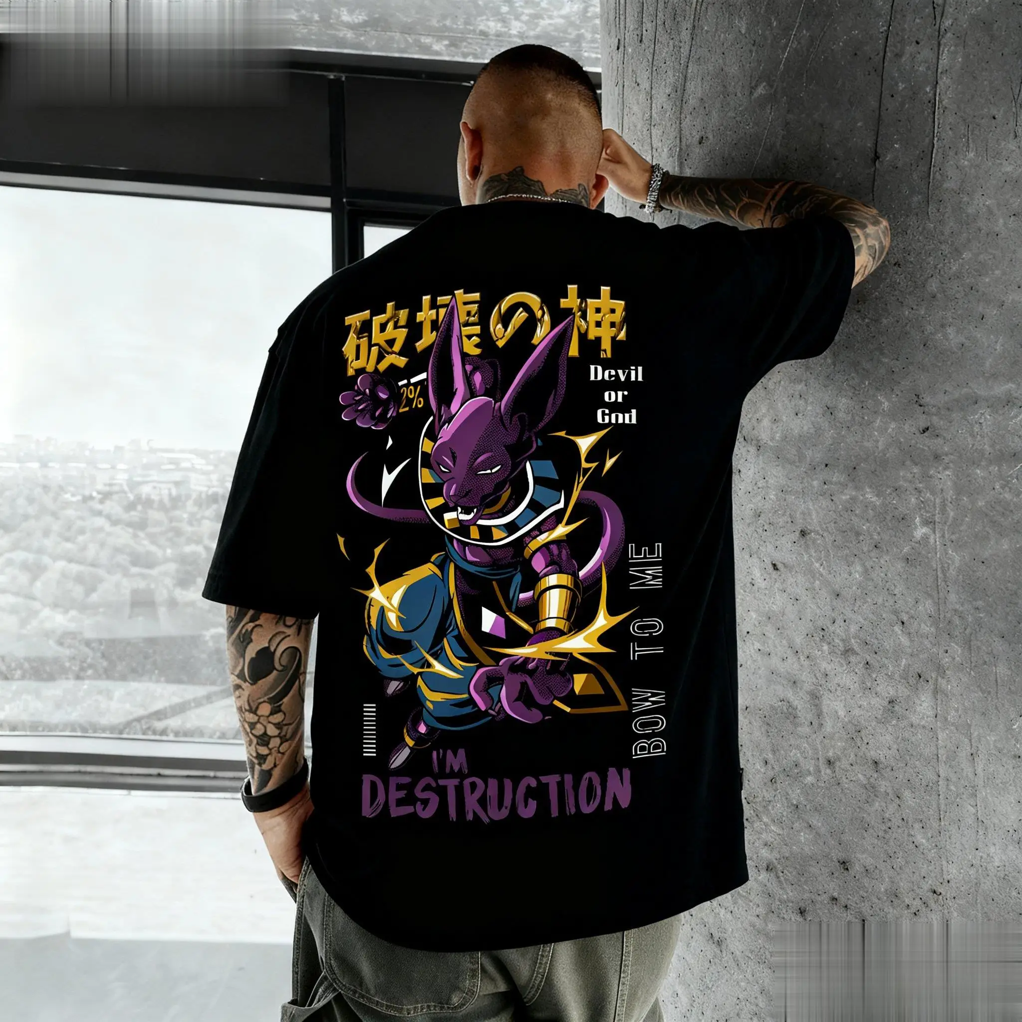 Dragon Ball Beerus Anime Graph - Japan Summer Clothing Women avis et prix