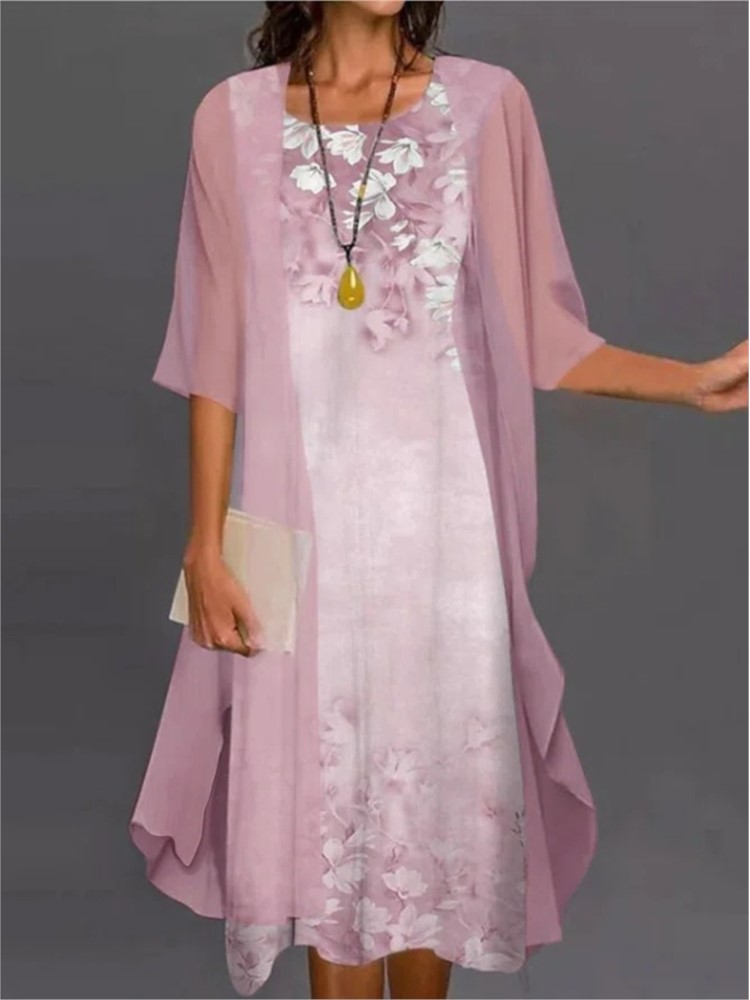 Summer Elegant Dress Two-piece - Summer Alt Clothing avis et prix