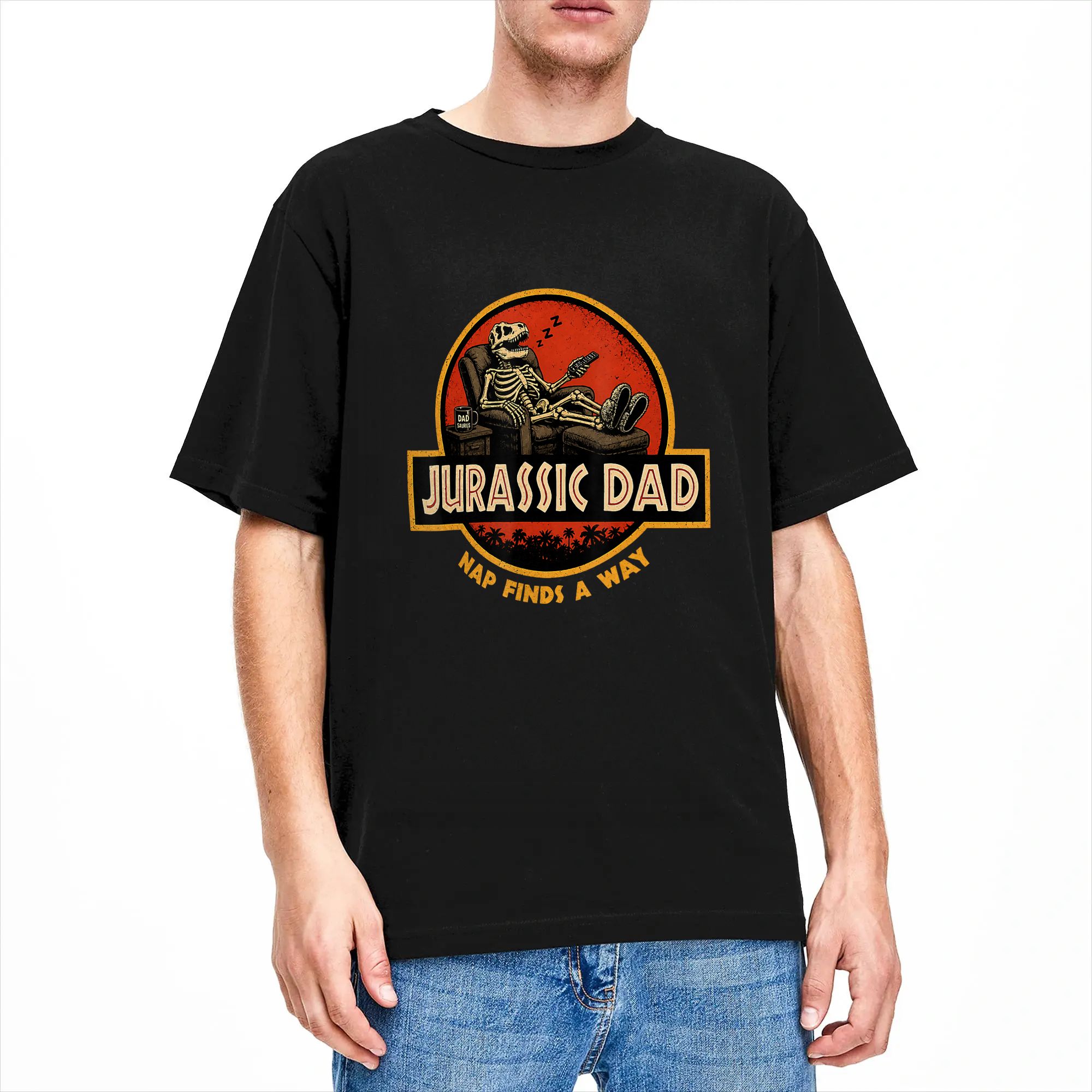 Jurassic Dad Nap Finds A Way T - Summer Away Clothing avis et prix
