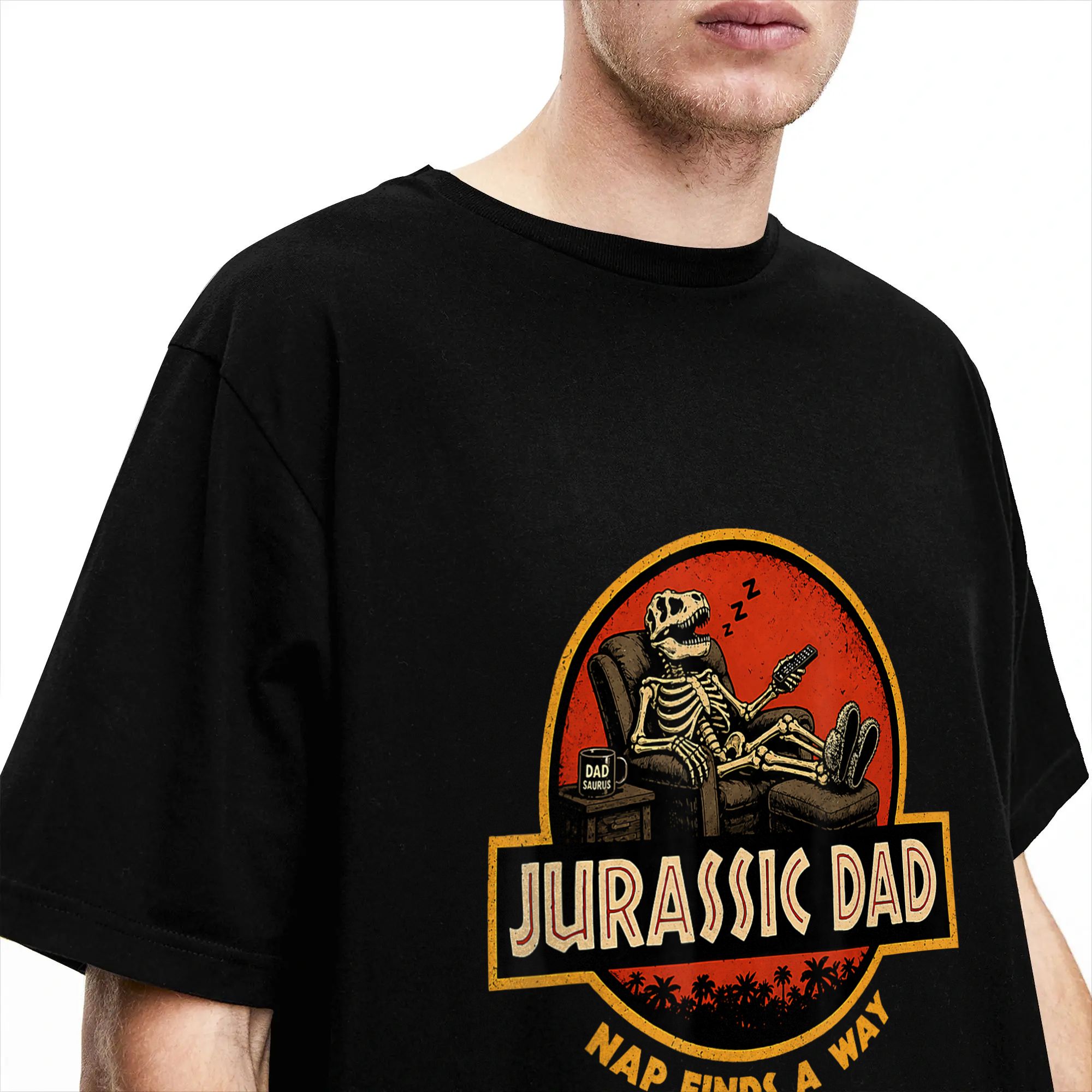 Jurassic Dad Nap Finds A Way T - Summer Away Clothing avis et prix