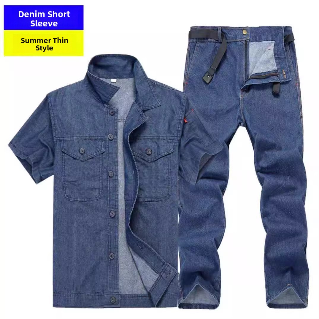 Lightweight Summer Denim Workw - Summer Clothing Long Sleeve avis et prix