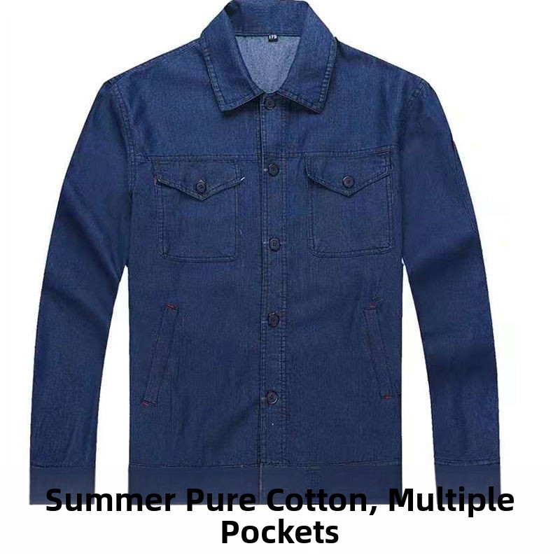 Lightweight Summer Denim Workw - Summer Clothing Long Sleeve avis et prix