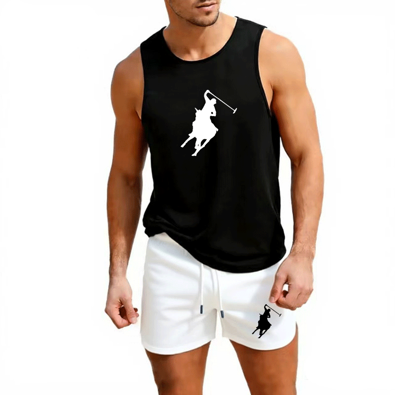 European Men Summer Vest and S - Summer Outdoor Clothing avis et prix