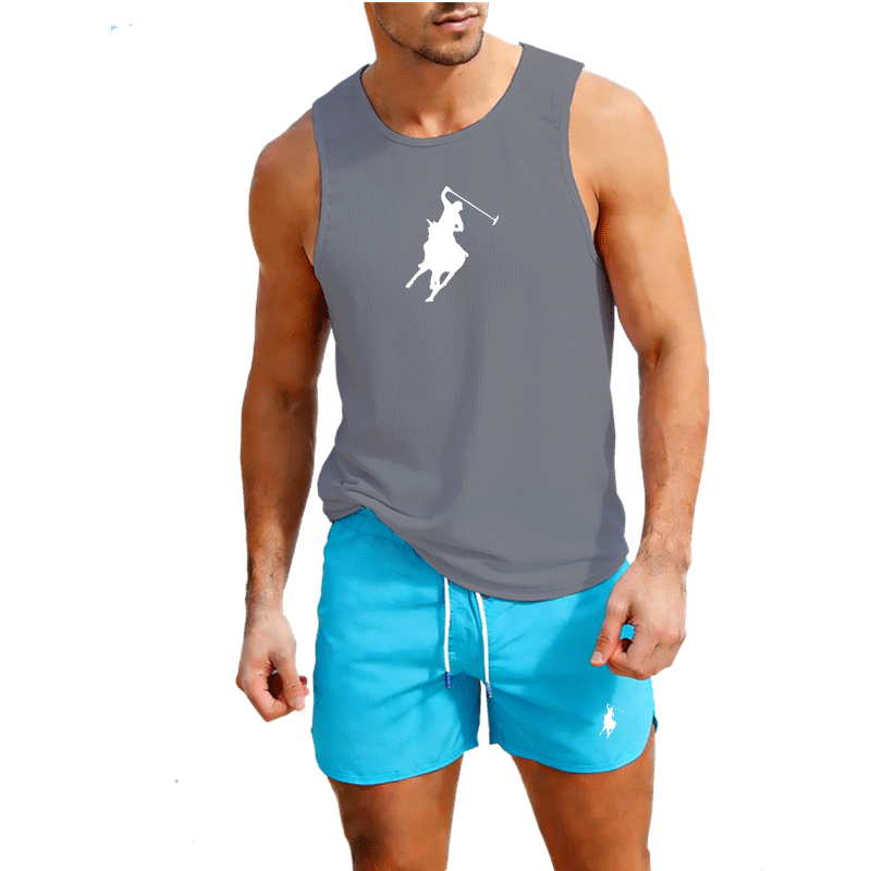 European Men Summer Vest and S - Summer Outdoor Clothing avis et prix