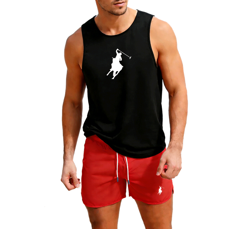 European Men Summer Vest and S - Summer Outdoor Clothing avis et prix