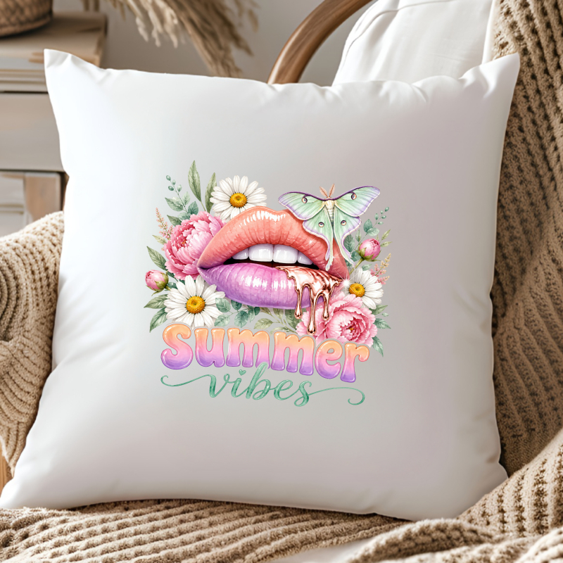 2PCS Colorful Lips Flowers But - Summer Clothing Vibes avis et prix