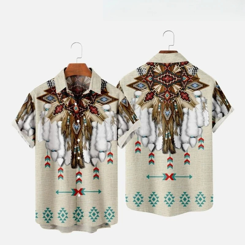 Indian Ethnic Style 3D Print B - Indian Summer Vintage Clothing avis et prix