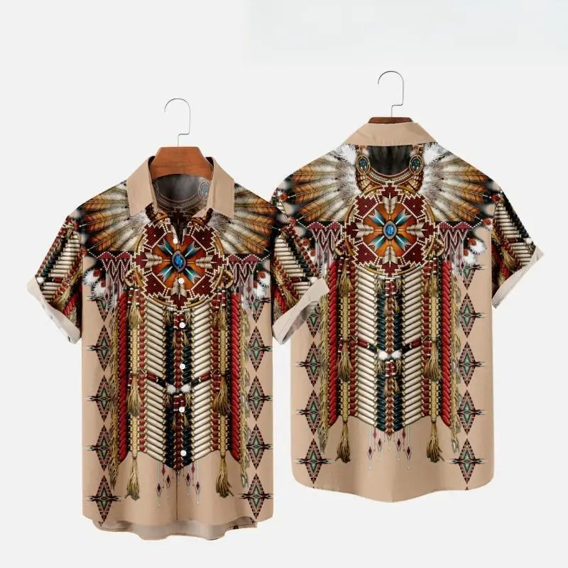 Indian Ethnic Style 3D Print B - Indian Summer Vintage Clothing avis et prix
