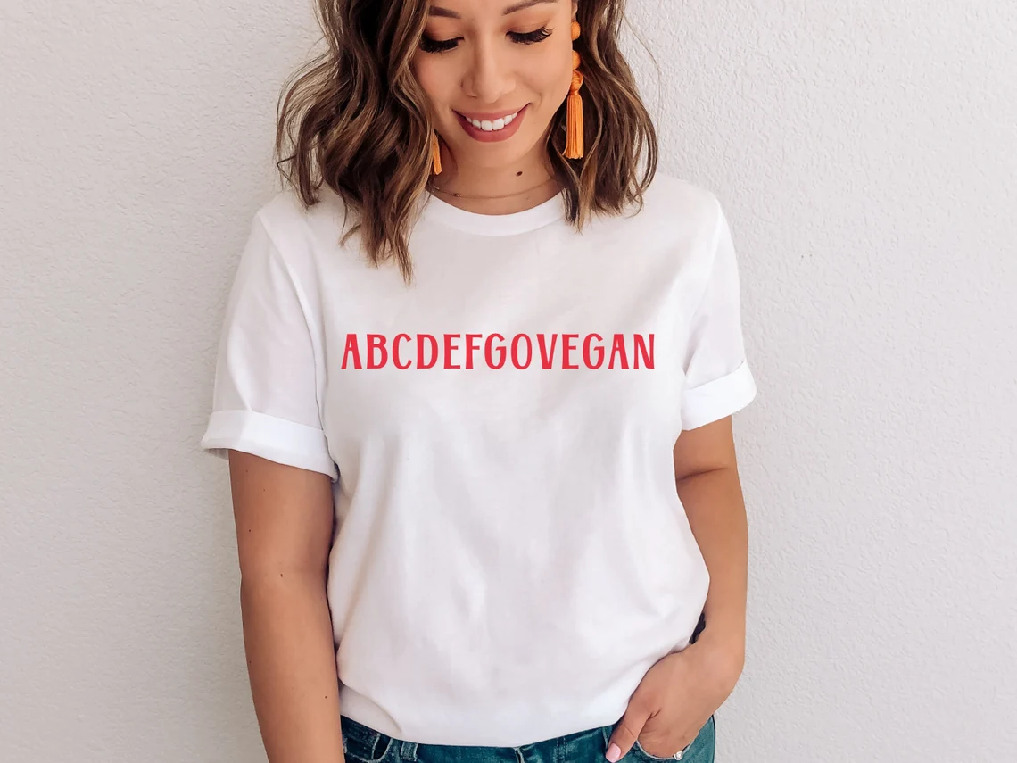 Skuggnas Go Vegan Funny Graphi - Summer Clothing Vibes avis et prix