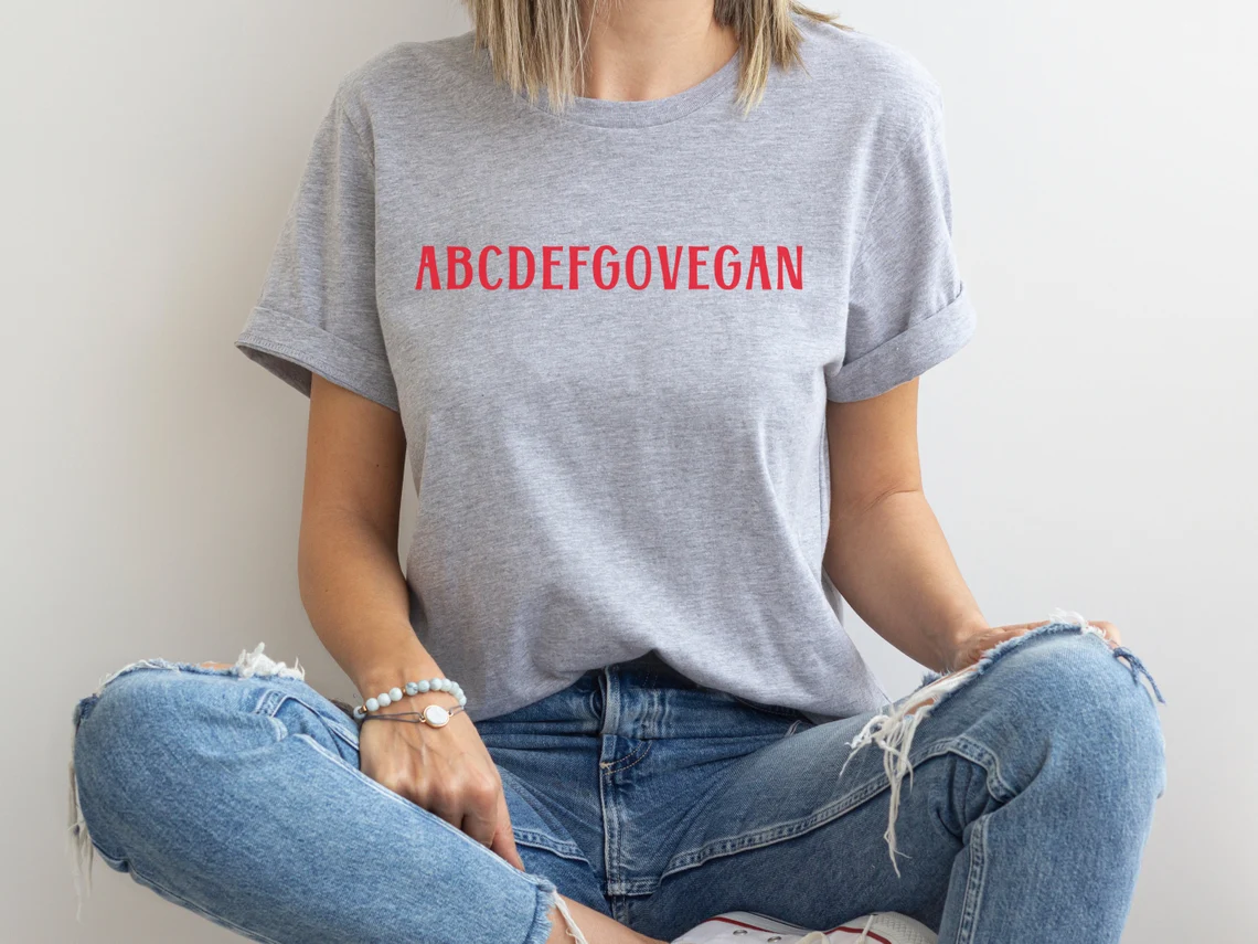 Skuggnas Go Vegan Funny Graphi - Summer Clothing Vibes avis et prix