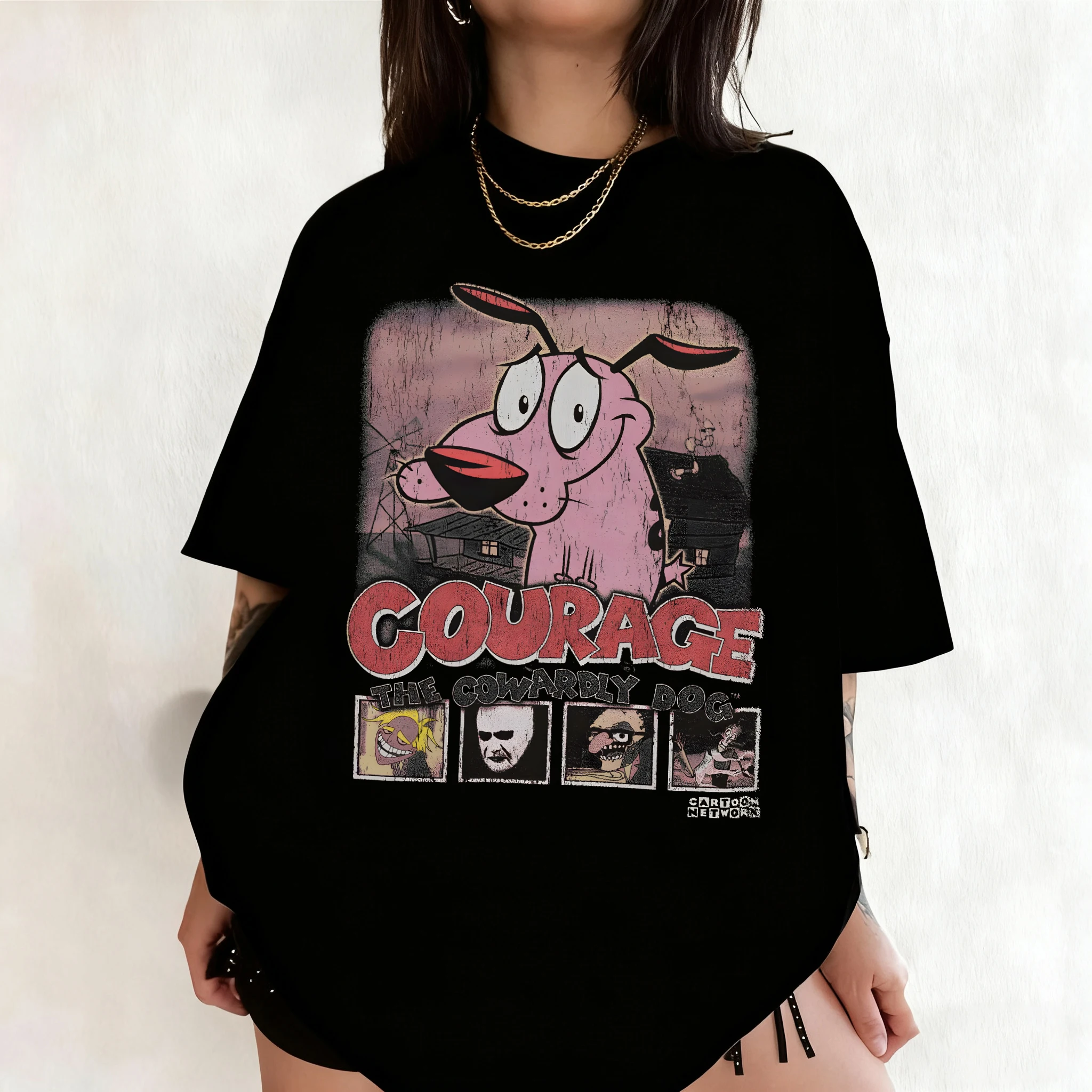 Summer Vintage Courage The Cow - Summer Clothing For Women avis et prix