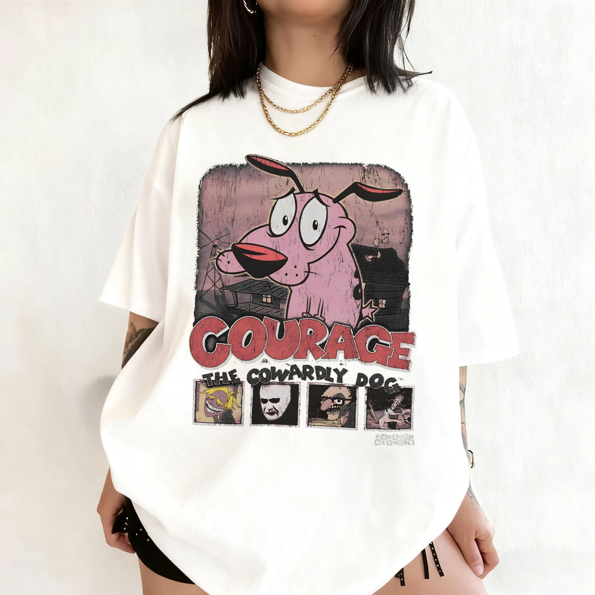 Summer Vintage Courage The Cow - Summer Clothing For Women avis et prix