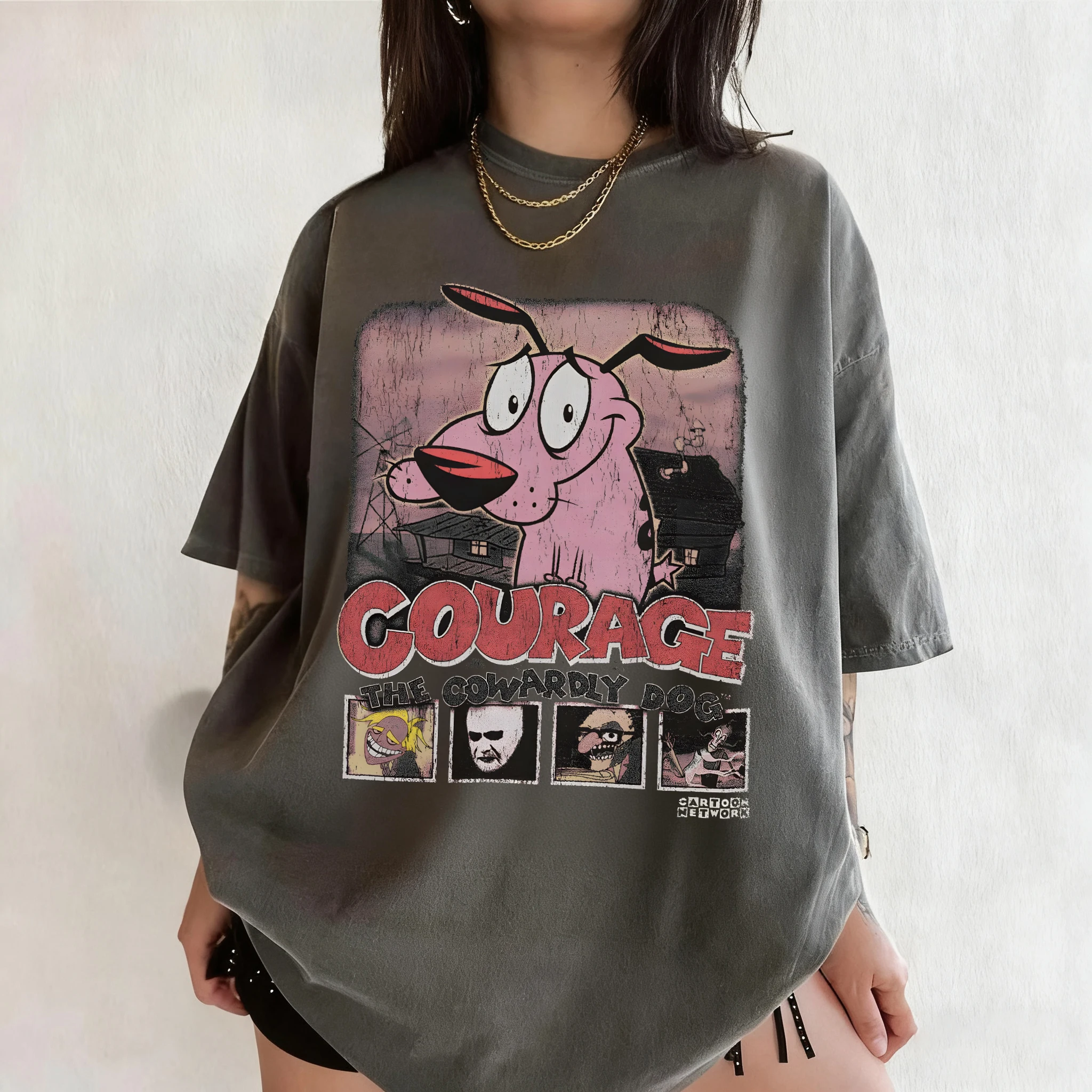 Summer Vintage Courage The Cow - Summer Clothing For Women avis et prix