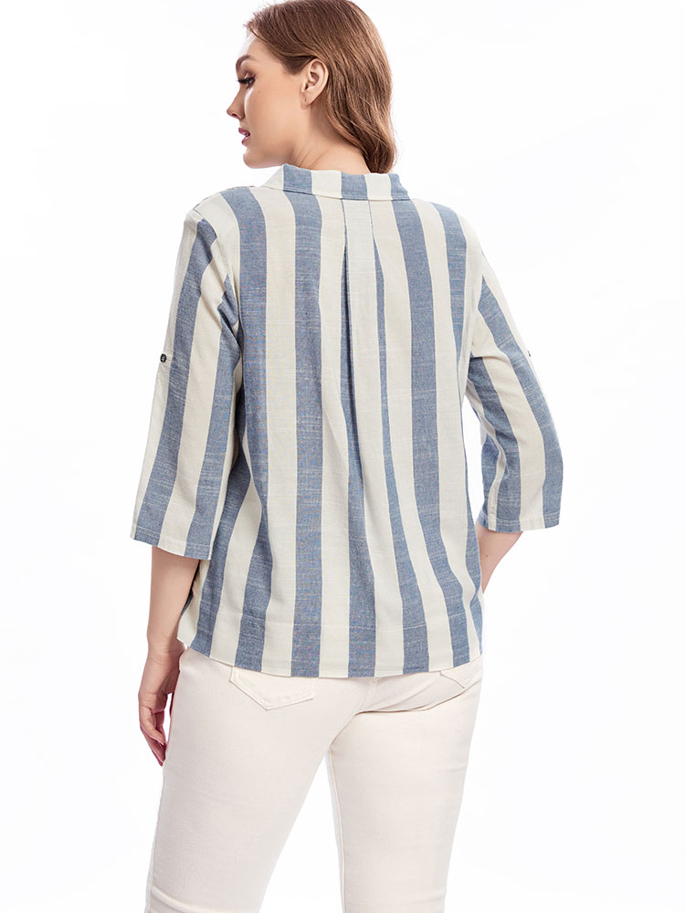 Womens plus size woven lapel s - Summer Clothing Colors avis et prix