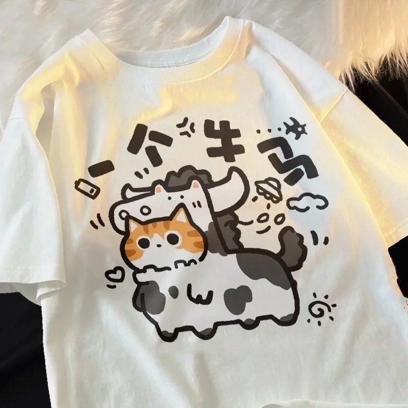 Funny Text Cartoon Print Short - Summer Clothing Trends For Women 2026 avis et prix