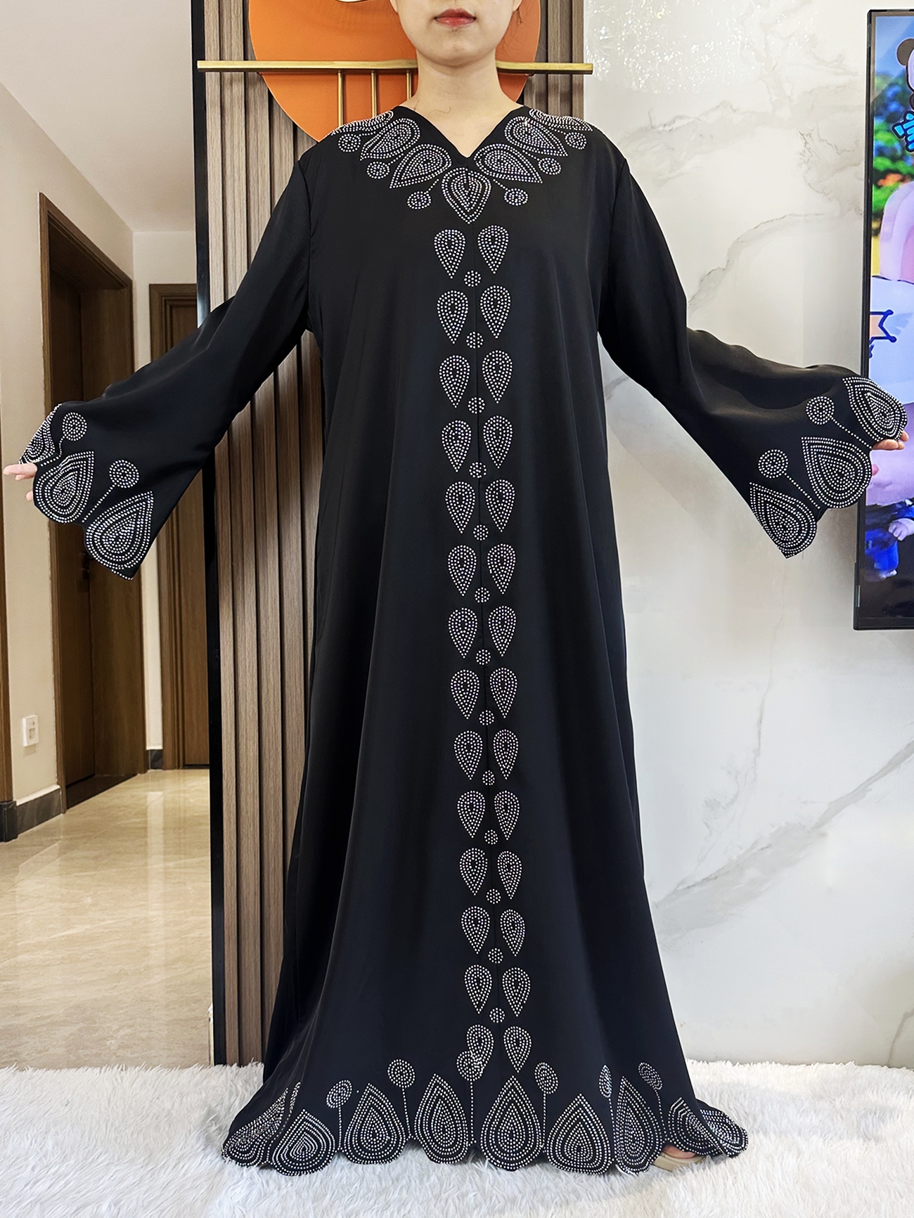 New 2024 Dubai Diamond Muslim  - Summer Clothing Hijab avis et prix