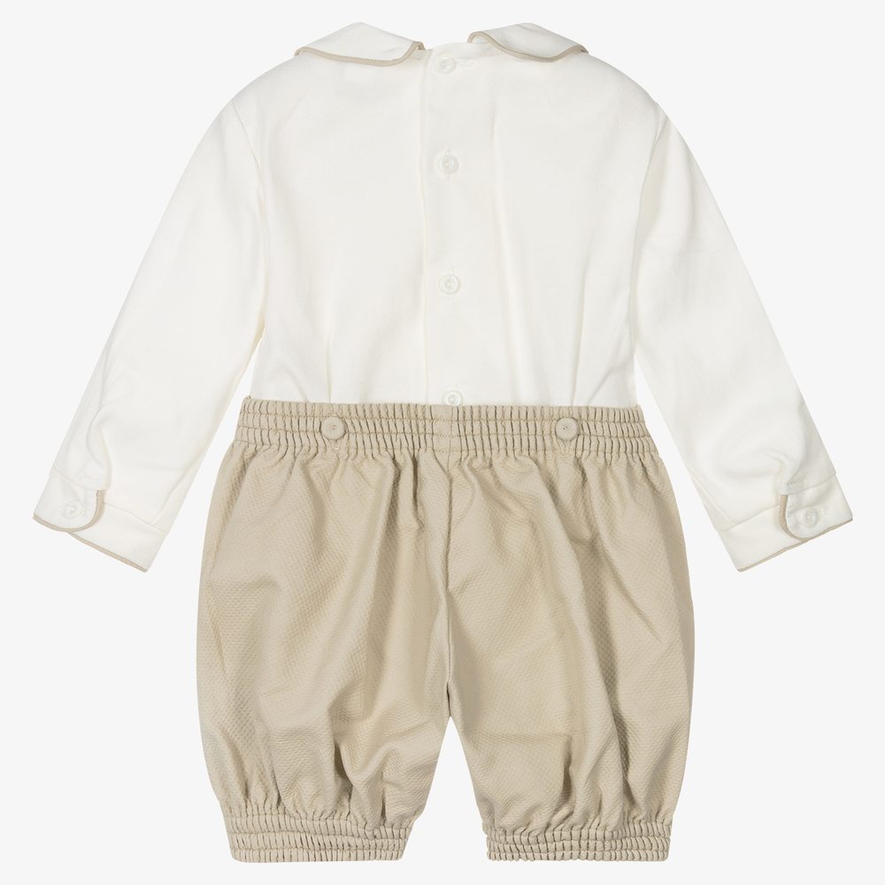 Spanish Baby Boy Hand-Smocked  - Summer Clothing In Spanish avis et prix