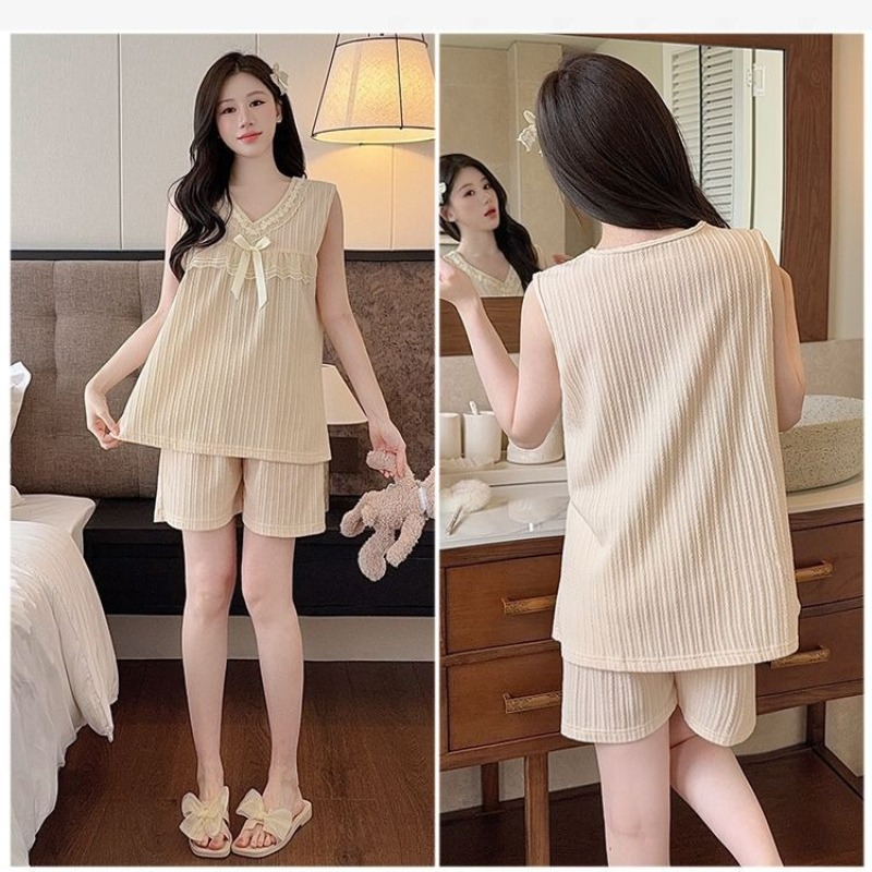 Plus Size Korean Sweet Pajamas - Summer Clothing For Petite Women avis et prix
