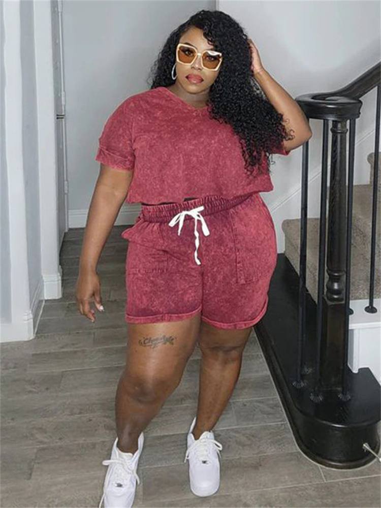 Wmstar Plus Size Two Piece Out - Summer Clothing Wholesale avis et prix