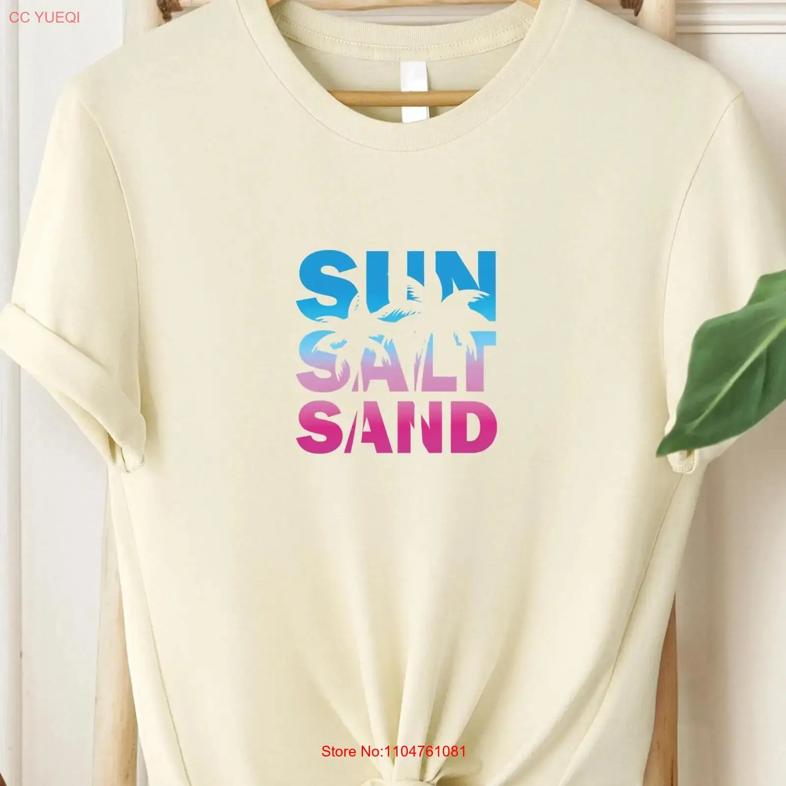 Sun Salt Sand T shirt Retro Su - Summer Clothing Vibes avis et prix