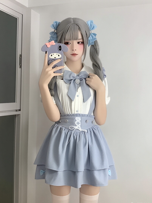 Summer Y2K Angel School Unifor - Summer Clothing For Girls avis et prix
