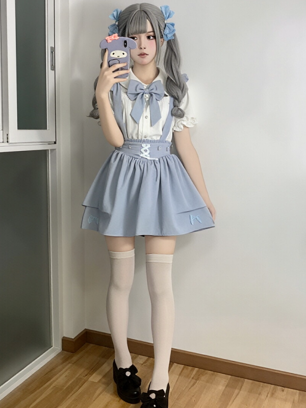Summer Y2K Angel School Unifor - Summer Clothing For Girls avis et prix