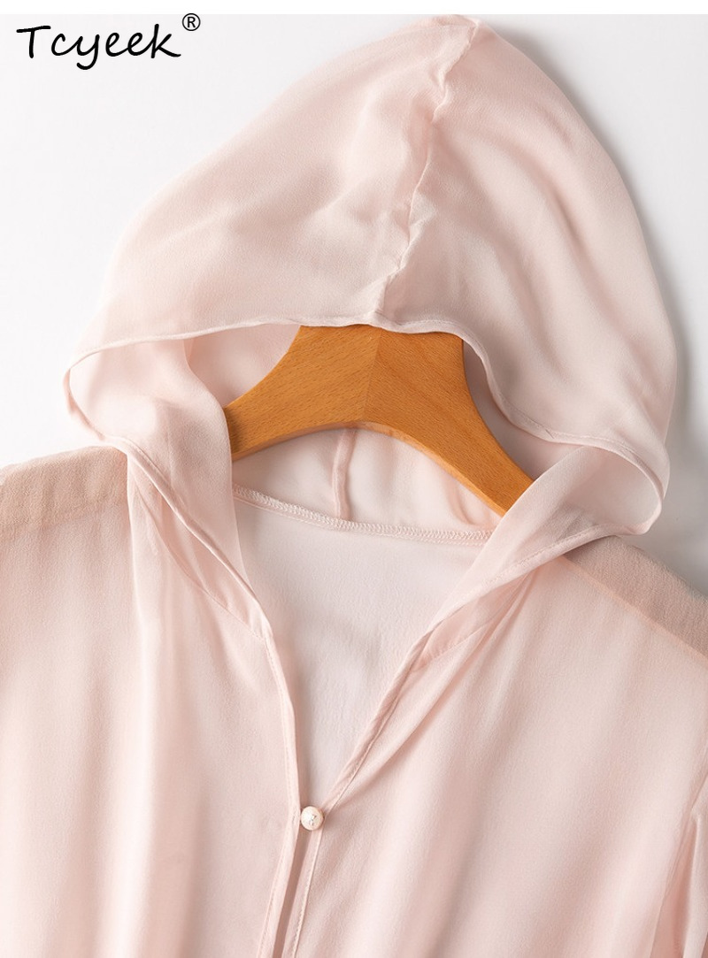 Tcyeek 100% Real Mulberry Silk - Summer Clothing For Women avis et prix